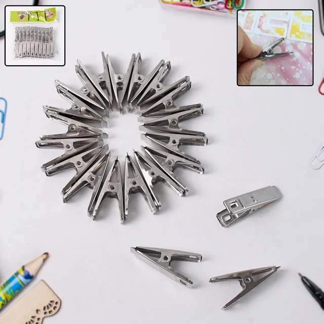 Stainless Steel Cloth Drying Pins – Strong Rust-Resistant Clips