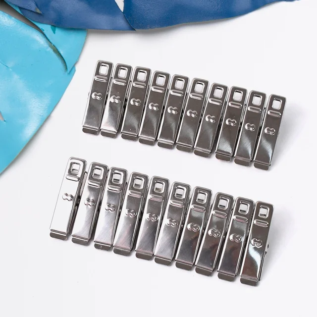 Stainless Steel Cloth Drying Pins – Strong Rust-Resistant Clips