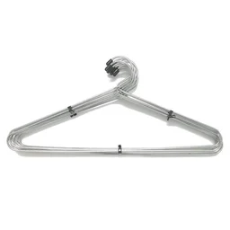 Stainless Steel Cloth Hanger (Set of 12) – Durable & Non-Slip | FreshAura Homeware