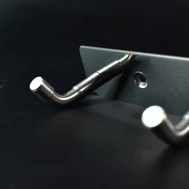 Stainless Steel Coat Hook Rack – 4 Heavy Duty Hooks for Home