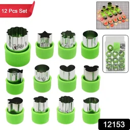 Stainless Steel Cookie Cutter Set – 12 Pc Baking Molds | Bake & Dwell