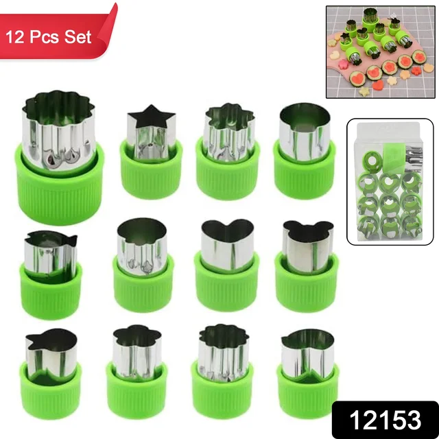 Stainless Steel Cookie Cutter Set – 12 Pc Baking Molds | Bake & Dwell