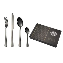 Stainless Steel Cutlery Set – 24 Pc Polished Dinnerware