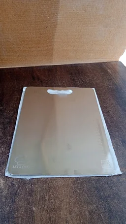 Stainless Steel Cutting Board – Rustproof with Handle 229x330mm