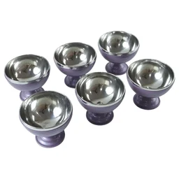 Stainless Steel Dessert Bowl Set – Elegant & Durable Serving Cups