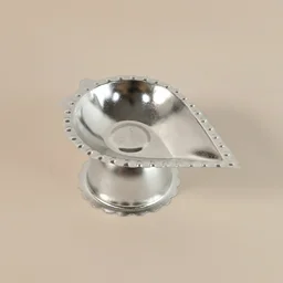 Stainless Steel Diamond Design Agarbatti & Diya Stand – Durable & Elegant