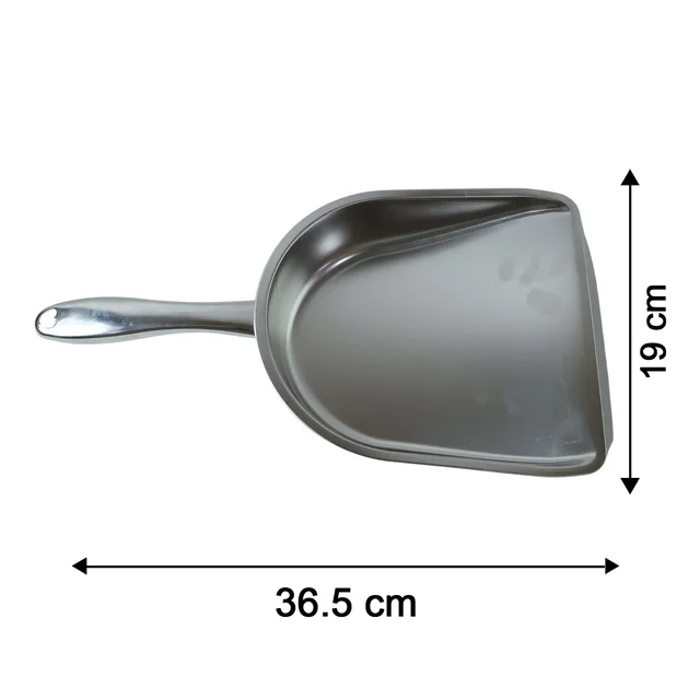 Stainless Steel Dustpan – Heavy Duty Cleaning Tool with Handle