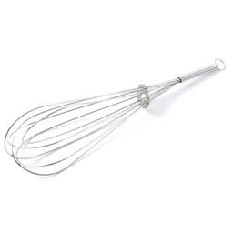 Stainless Steel Egg Beater Whisk – Manual Balloon Whisk for Baking