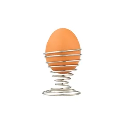 Stainless Steel Egg Cup Holder – Durable Spiral Spring Design