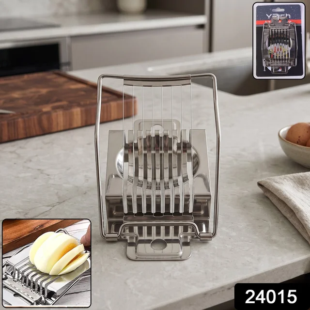 Stainless Steel Egg Slicer – Neat, Even Slices Every Time