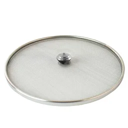 Stainless Steel Food Net Cover – 8 Inch Fine Mesh Splatter Guard