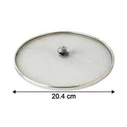 Stainless Steel Food Net Cover – 8 Inch Fine Mesh Splatter Guard