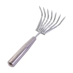 Stainless Steel Garden Rake – Durable & Rust-Resistant Tool for Easy Gardening