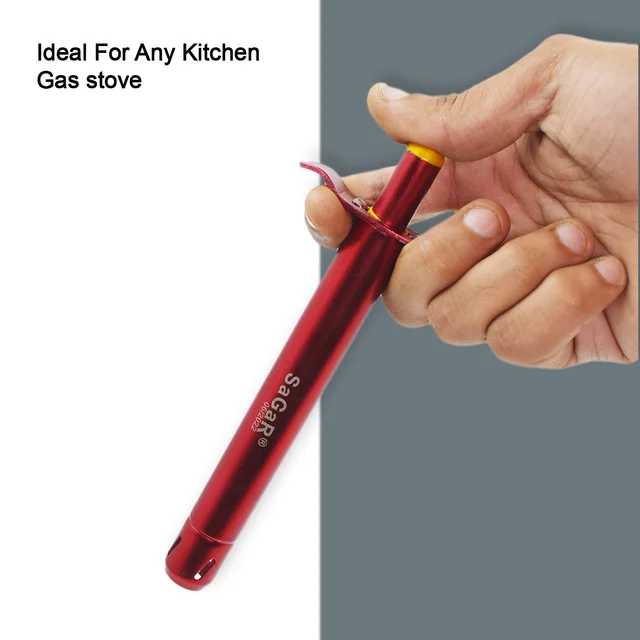 Stainless Steel Gas Lighter – Durable Kitchen Essential | ChefAura