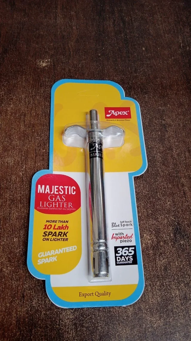 Stainless Steel Gas Lighter – Durable & Reliable Kitchen Igniter