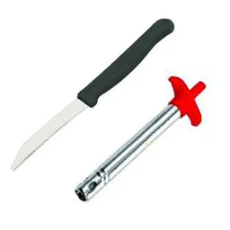 Stainless Steel Gas Lighter & Knife Set – 2-in-1 Kitchen Tool | ChefArmor