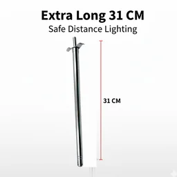 Stainless Steel Gas Lighter – Long Spark for Kitchen | CookAura