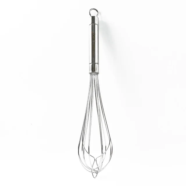 Stainless Steel Hand Whisk – Durable Medium Size with Ergonomic Handle