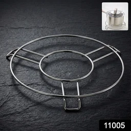 Stainless Steel Hot Pot Stand – Durable Heatproof Cookware Rack