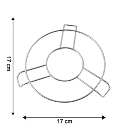 Stainless Steel Hot Pot Stand – Durable Heatproof Cookware Rack
