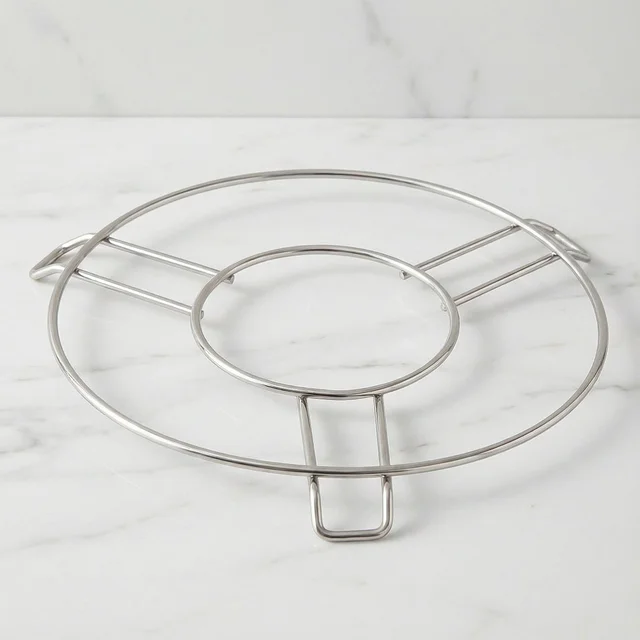 Stainless Steel Hot Pot Stand – Durable Heatproof Cookware Rack