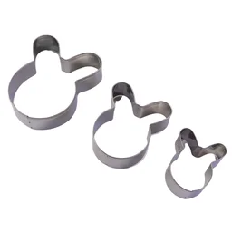 Stainless Steel House Shape Cookie Cutter Set – 3 Durable Baking Molds
