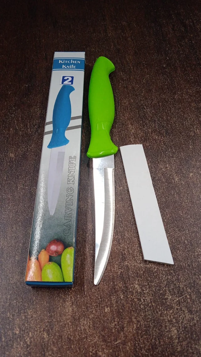 Stainless Steel Kitchen Knife – Sharp & Ergonomic Cutting Tool