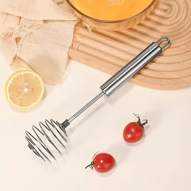 Stainless Steel Large Round Spring Whisk – Durable Kitchen Tool