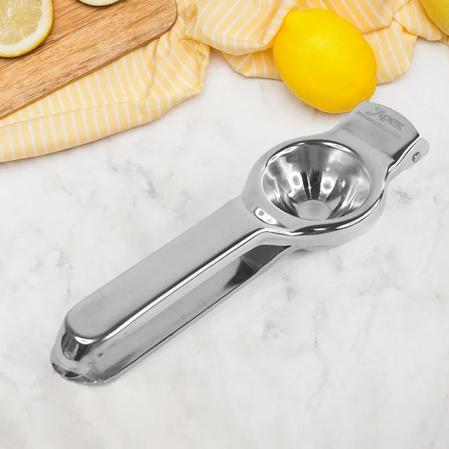 Stainless Steel Lemon Press – Heavy Duty Juicer with Ergonomic Handle