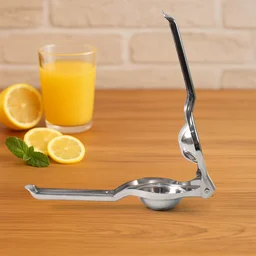 Stainless Steel Lemon Squeezer – 2-in-1 Juicer with Bottle Opener