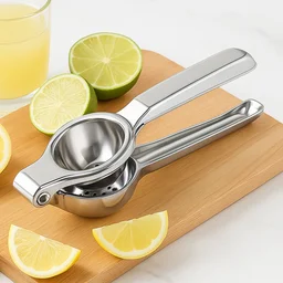 Stainless Steel Lemon Squeezer – Durable Handheld Juicer | Quickslice