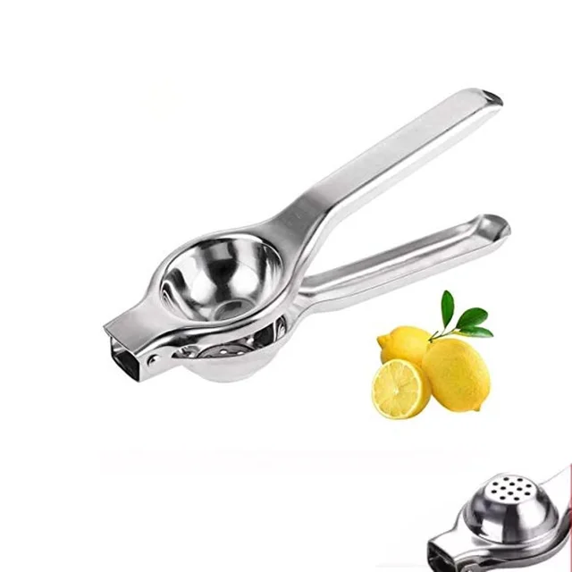 Stainless Steel Lemon Squeezer – Durable Handheld Juicer | Quickslice