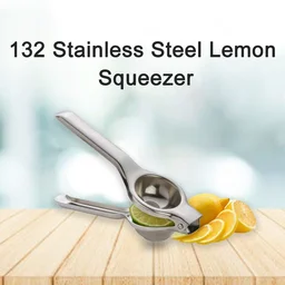 Stainless Steel Lemon Squeezer – Durable Handheld Juicer | Quickslice