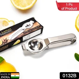 Stainless Steel Lemon Squeezer – Effortless Juicing | Indo Glow