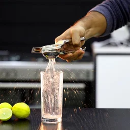 Stainless Steel Lemon Squeezer – Effortless Juicing | Indo Glow