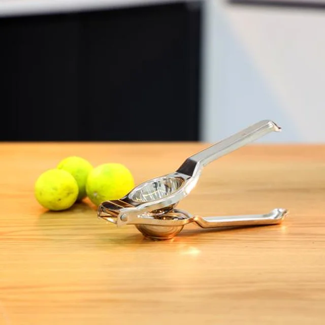 Stainless Steel Lemon Squeezer – Effortless Juicing | Indo Glow