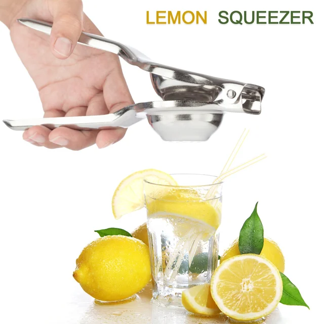 Stainless Steel Lemon Squeezer – Effortless Juicing | Indo Glow