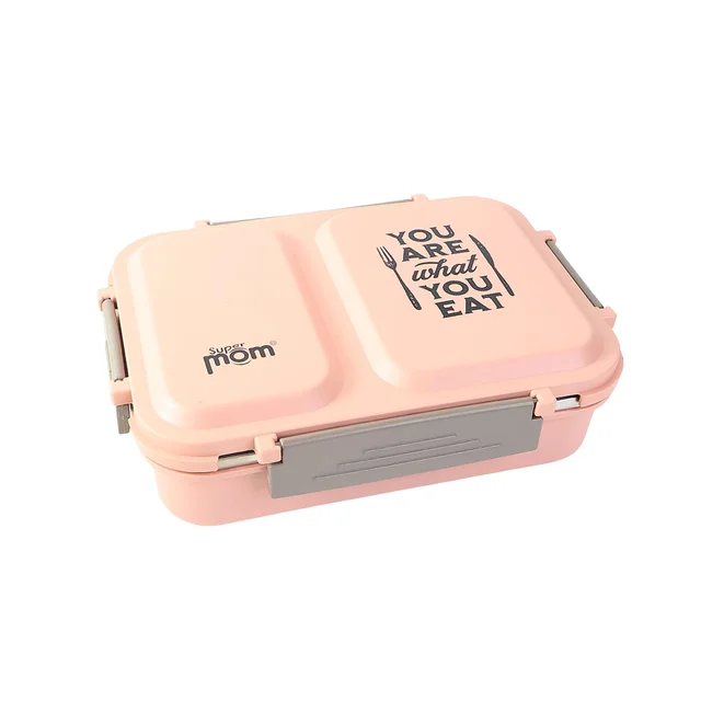 Stainless Steel Lunch Box – 2 Partition Leak-Proof Tiffin