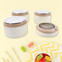 Stainless Steel Lunch Box – 3 Layer, Leak-Proof | Ganesh