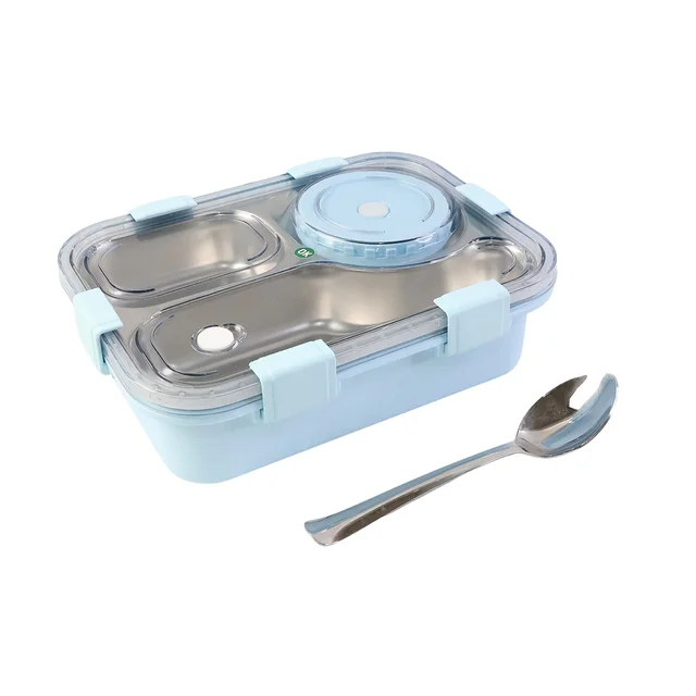 Stainless Steel Lunch Box – Airtight Compartment Tiffin for Meals
