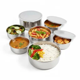 Stainless Steel Lunch Box – Airtight & Leak-Proof | Lunchie Bunchie