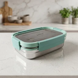 Stainless Steel Lunch Box Set – Leak-Resistant & Easy to Carry