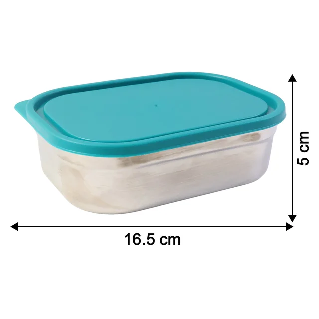 Stainless Steel Lunch Box Set – Leak-Resistant with Cutlery