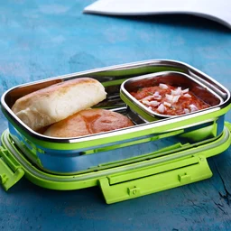 Stainless Steel Lunch Pack – Leakproof & Compact | Ganesh