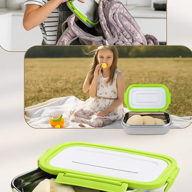 Stainless Steel Lunch Pack – Leak-Proof & Durable | Ganesh