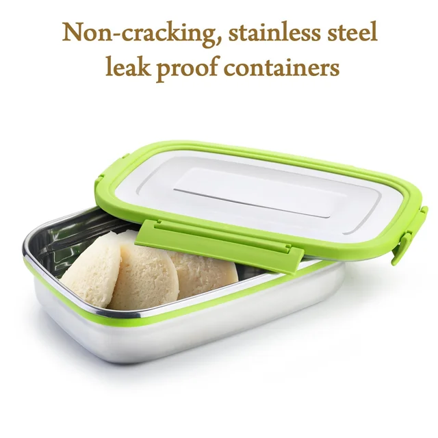 Stainless Steel Lunch Pack – Leak-Proof & Durable | Ganesh