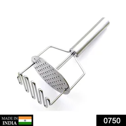 Stainless Steel Masher – Durable Hand Smasher for Kitchen | Mini Bubbles