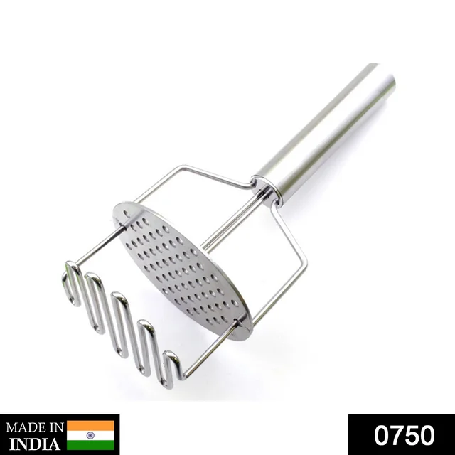 Stainless Steel Masher – Durable Hand Smasher for Kitchen | Mini Bubbles