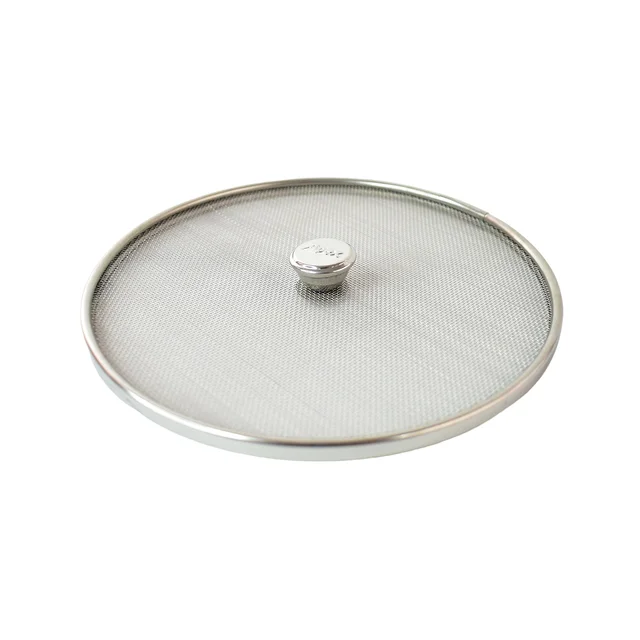Stainless Steel Mesh Splatter Guard – Safe & Mess-Free Frying