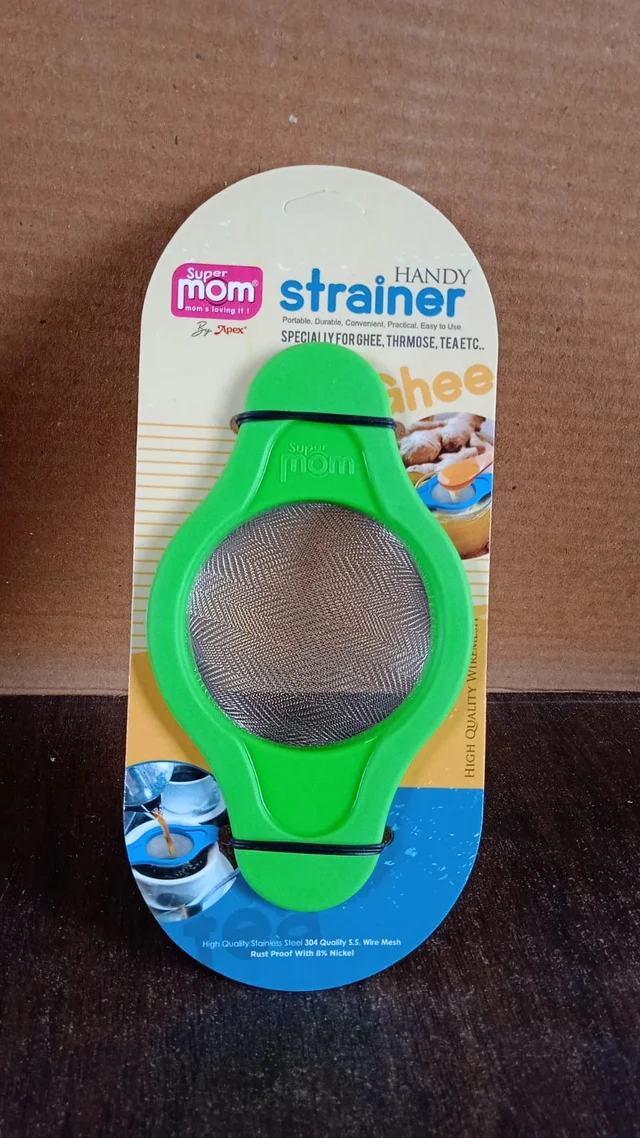 Stainless Steel Mesh Strainer – Durable Dual Handle Design